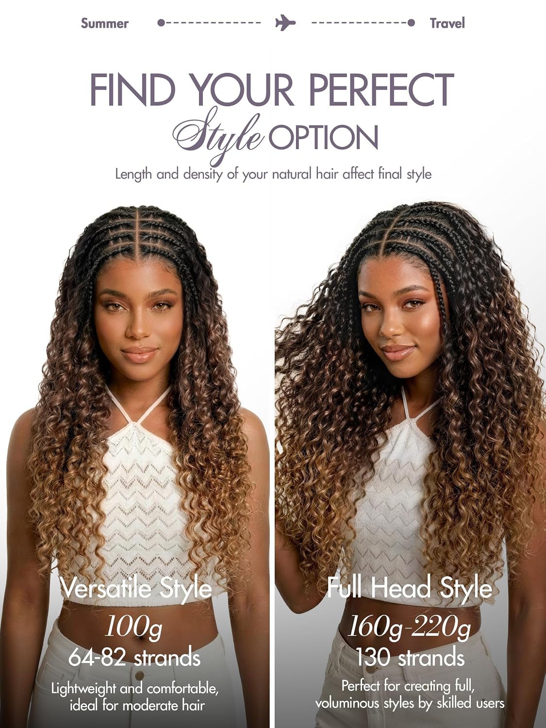 Deep Wave Crochet Human Hair 16 Inch 100g 80 Strands