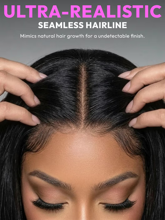 Thin HD Pre Cut Lace Closure Glueless Body Wave Wig with ByeBye-Knots Match All Skin Tones