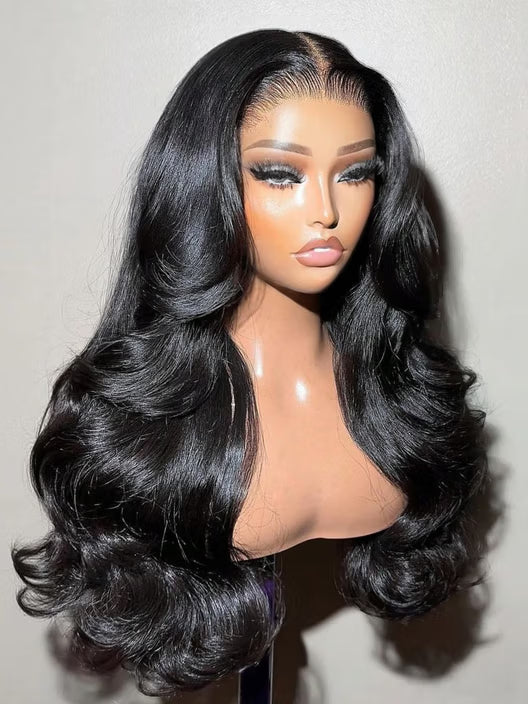 Thin HD Pre Cut Lace Closure Glueless Body Wave Wig with ByeBye-Knots Match All Skin Tones